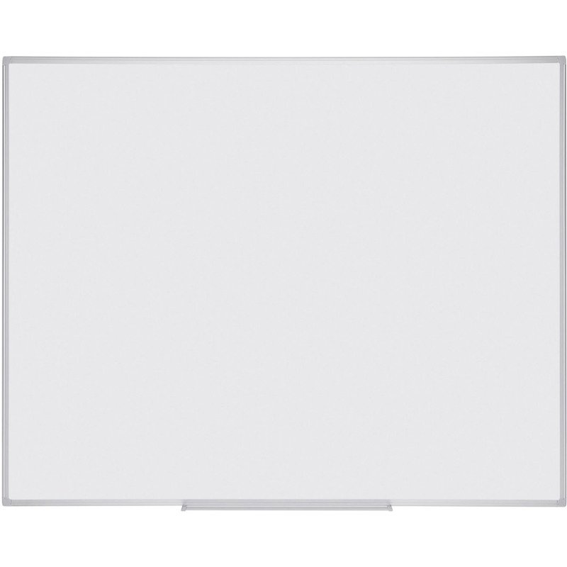 Tableau blanc acier émaillé cadre aluminium 240 x 120 Earth Maya Bi-Office
