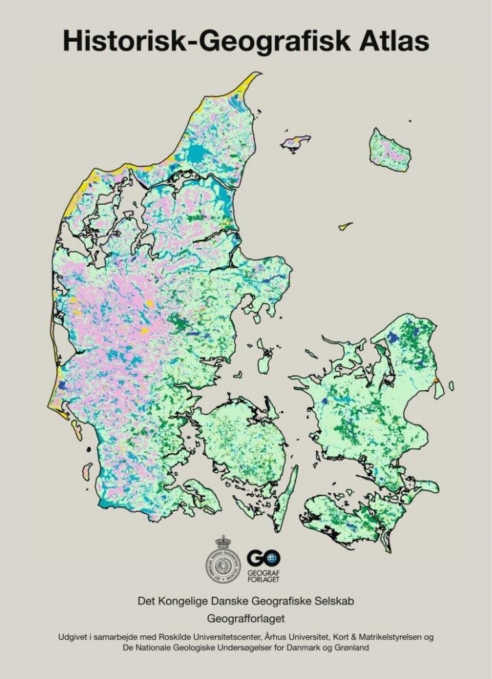 Historisk-Geografisk Atlas - Peder Dam - Bog