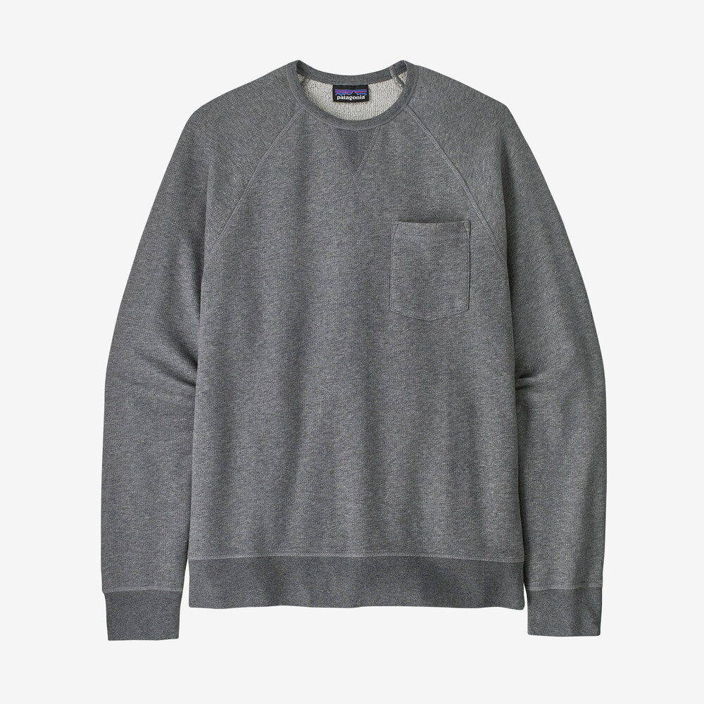 Mahnya Fleece-Sweatshirt mit Rundhalsausschnitt für Herren