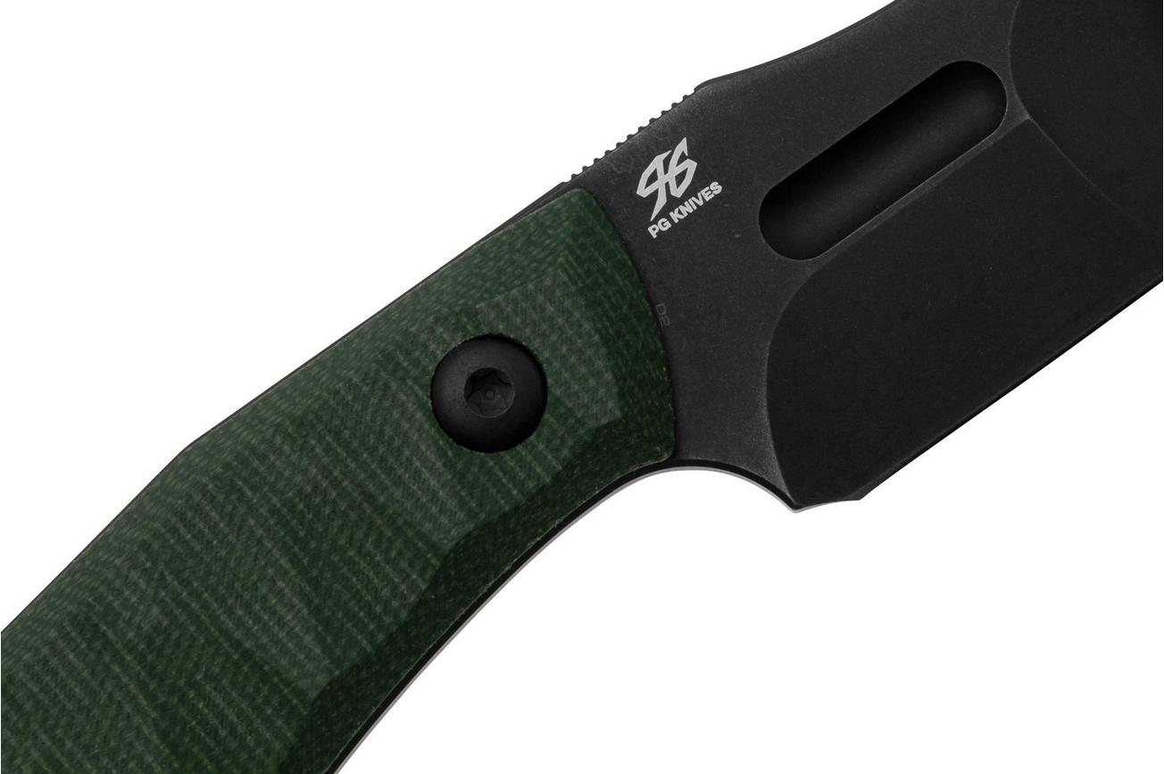 CIVIVI Propugnator C23002-2 Green Canvas Micarta, vaststaand mes