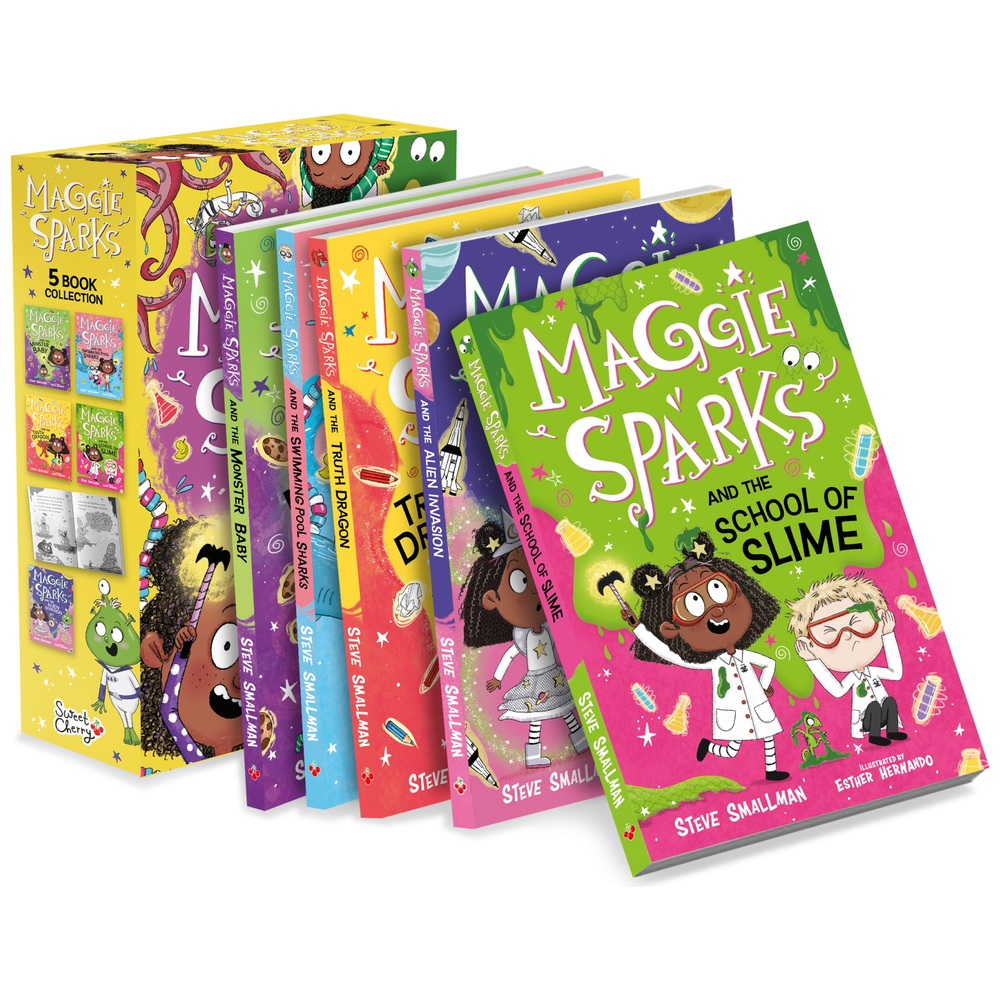 Maggie Sparks Buchsammlung, 5 Taschenbücher von Steve Smallman