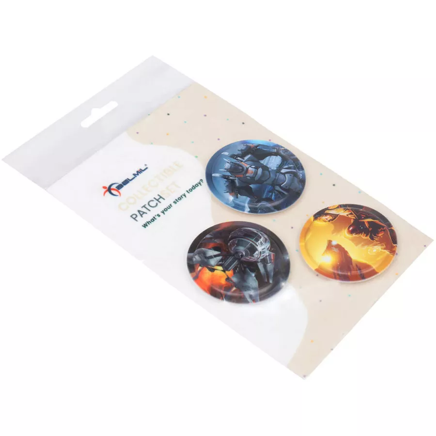 Belmil Patch Belmil Patches mit Klettverschluss Set 3-teilig Other Universum