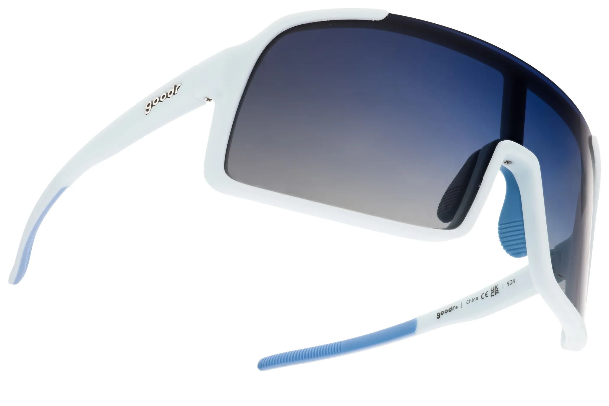 Goodr Sunglasses Kidnapped By A Cyborg White