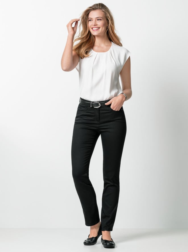 Extraglatt Baumwollhose Feminine F