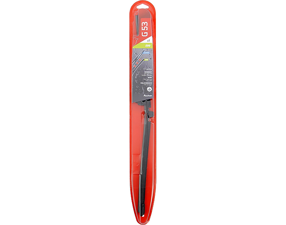 ESCOVA LIMPA PÁRA-BRISAS AUCHAN FLAT BLADE ADAPTADOR G53
