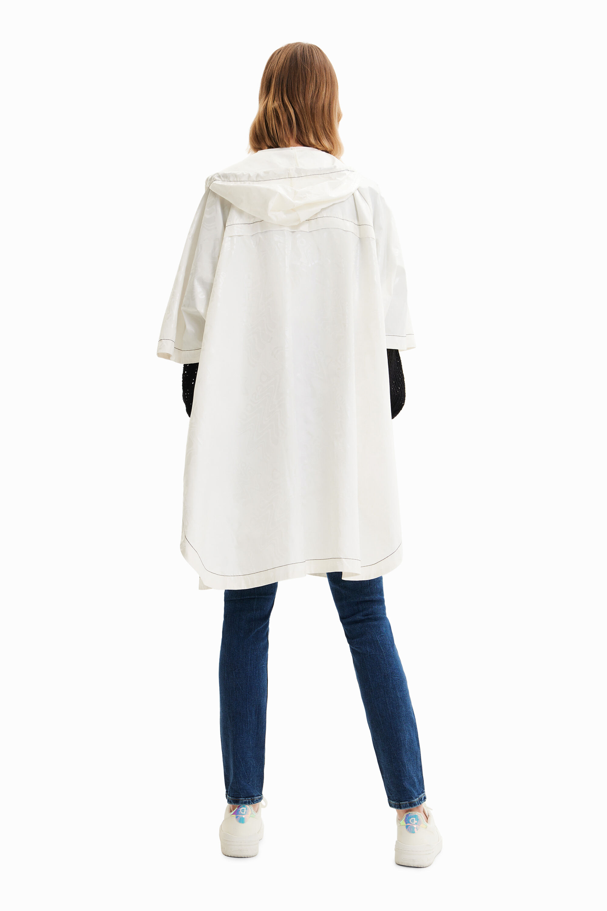 Imperméable pliable logomanie