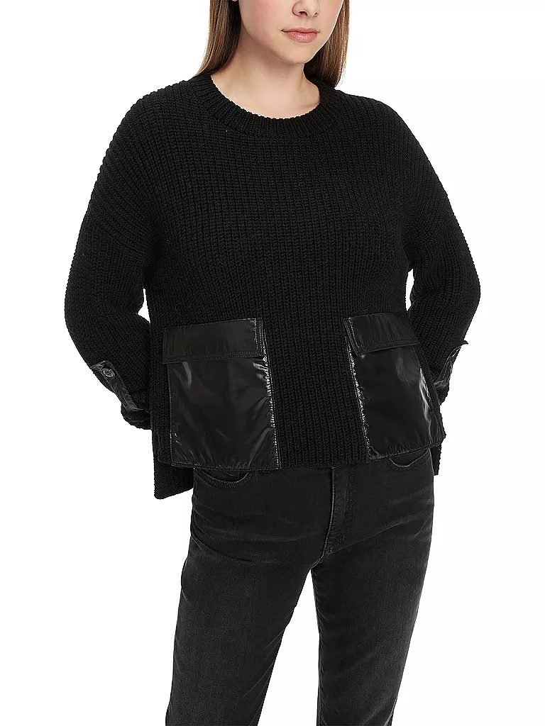 MARC CAIN Pullover schwarz