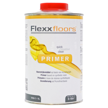 Flexxfloors primer 1 liter tbv pvc vloerdeel