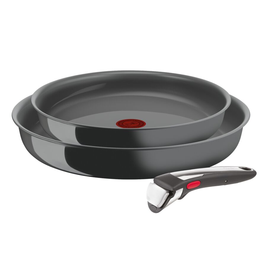 Ingenio Renew ON 3-delige set (koekenpan 24/28 cm, handgreep) - inductie