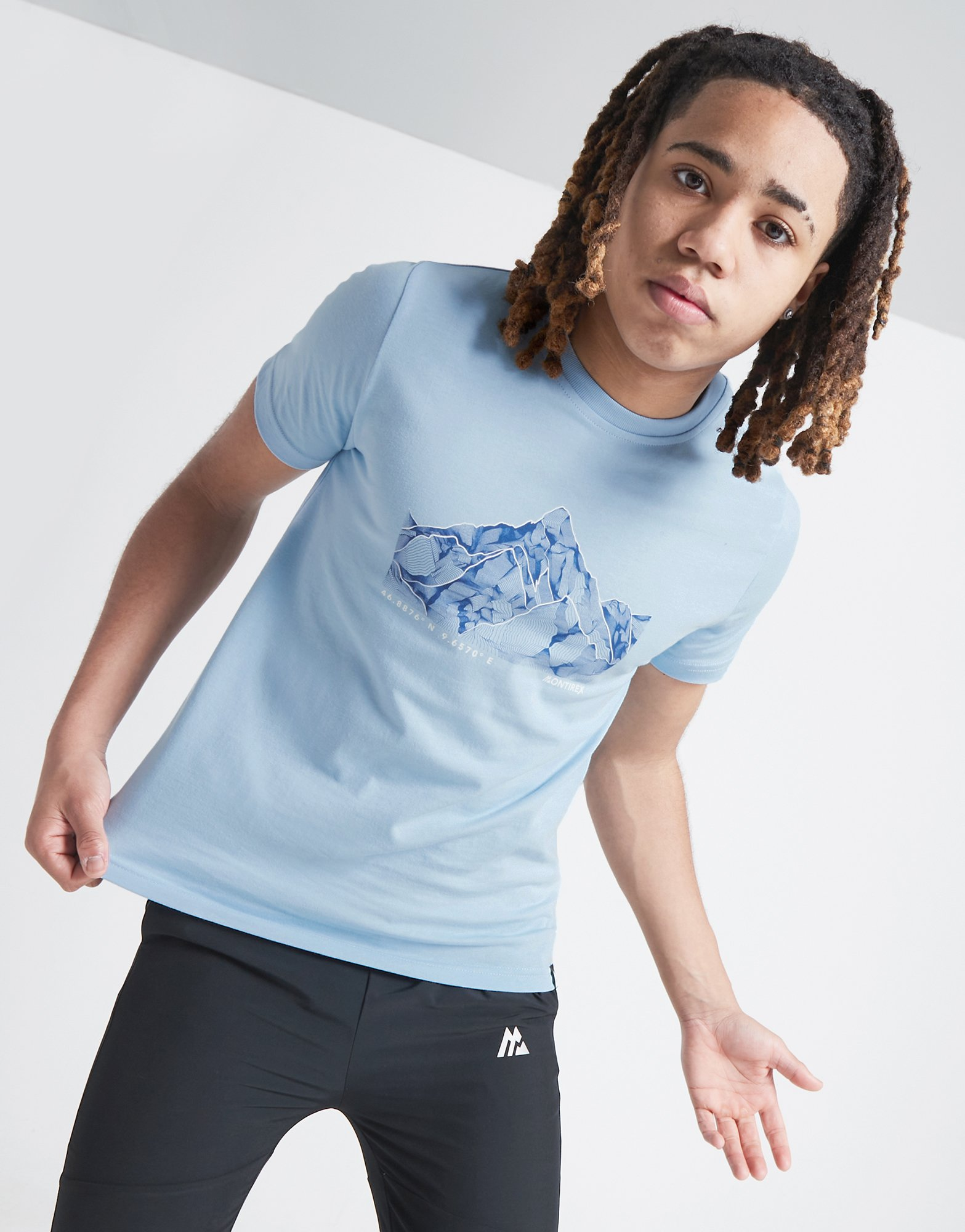 MONTIREX T-shirt Mountain Range Junior