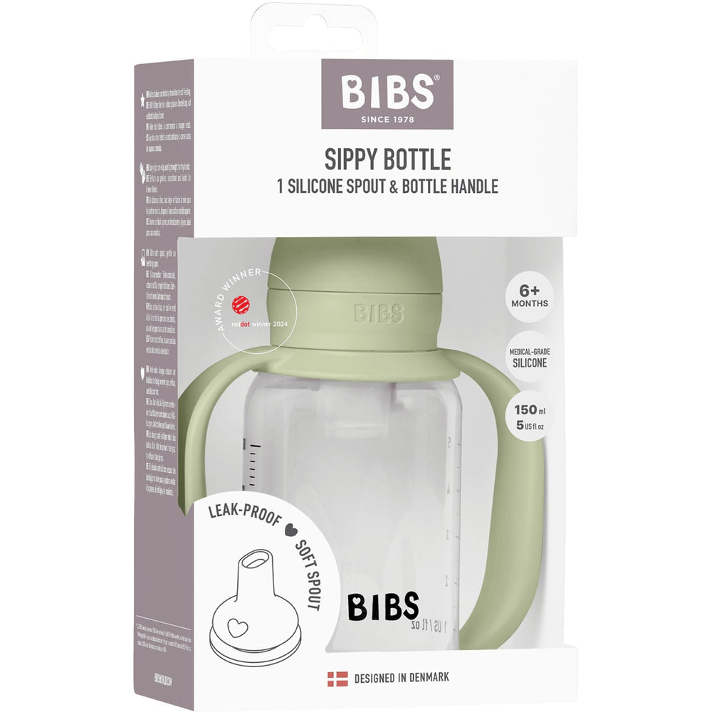 Køb Bibs Sage Baby Sippy Flaske Spout Round Silikone Slow Flow
