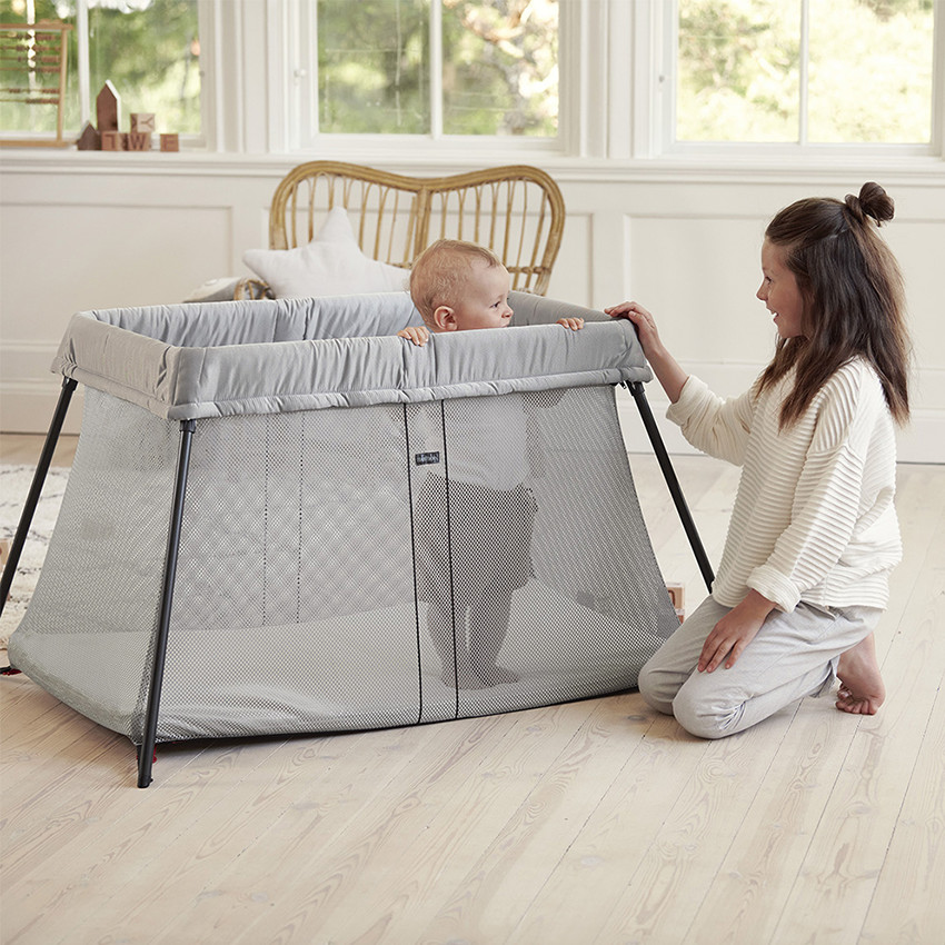 Lit parapluie Light Mesh - Argent