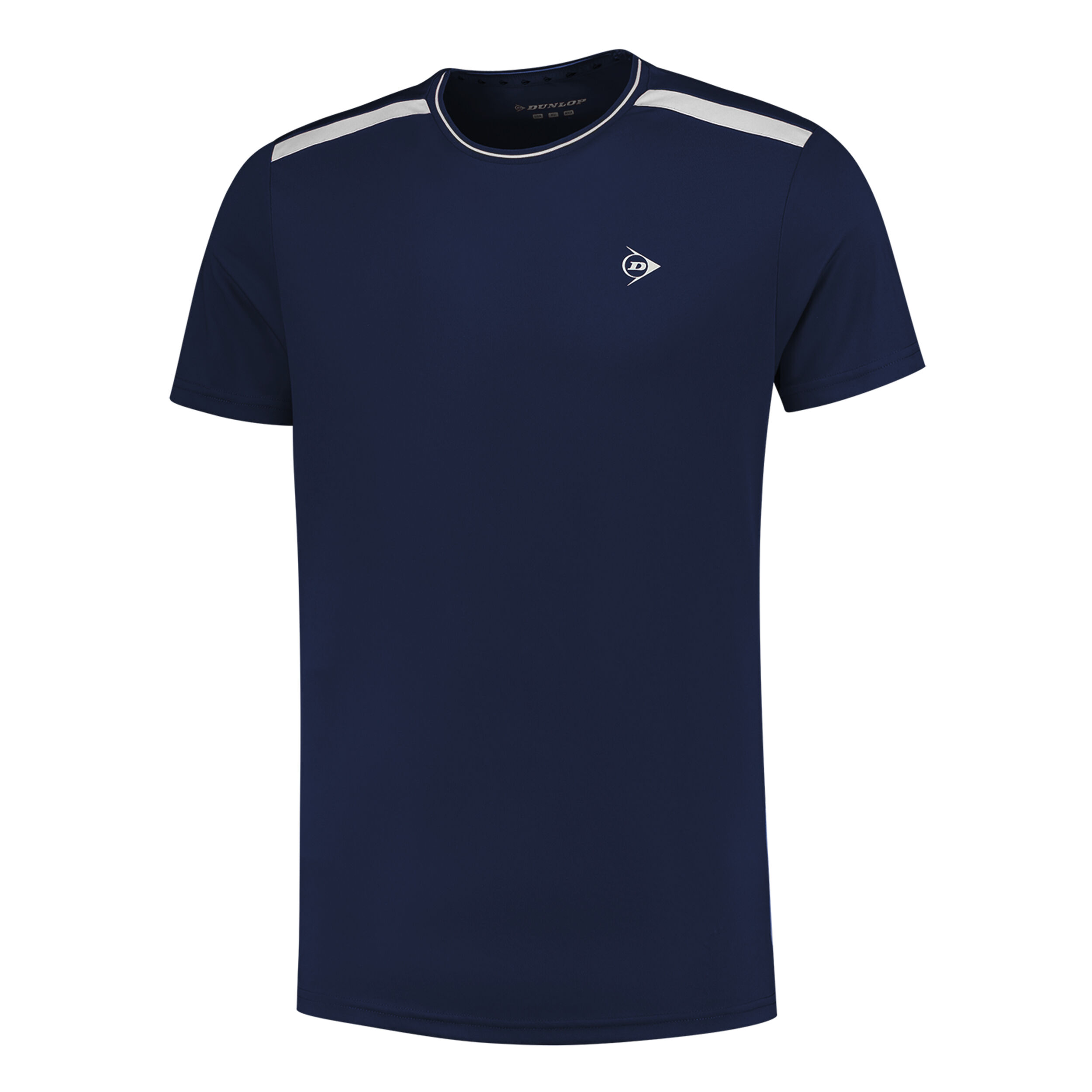 Dunlop Crew T-shirt Garçons - Bleu Foncé , Blanc