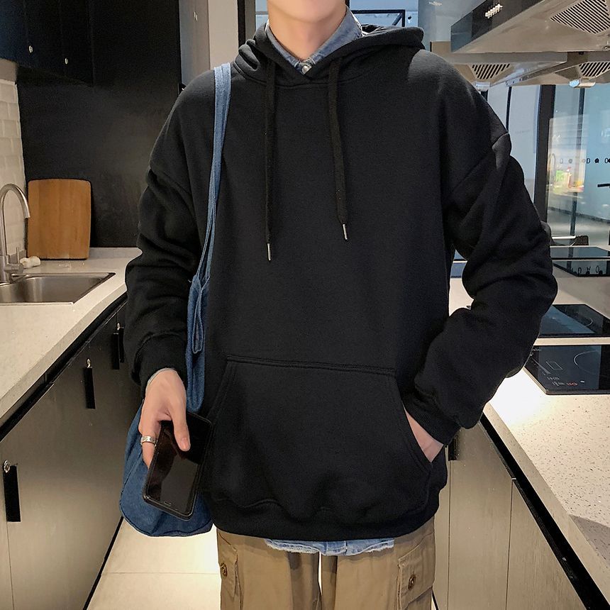 Ninine - Effen hoodie met trekkoord