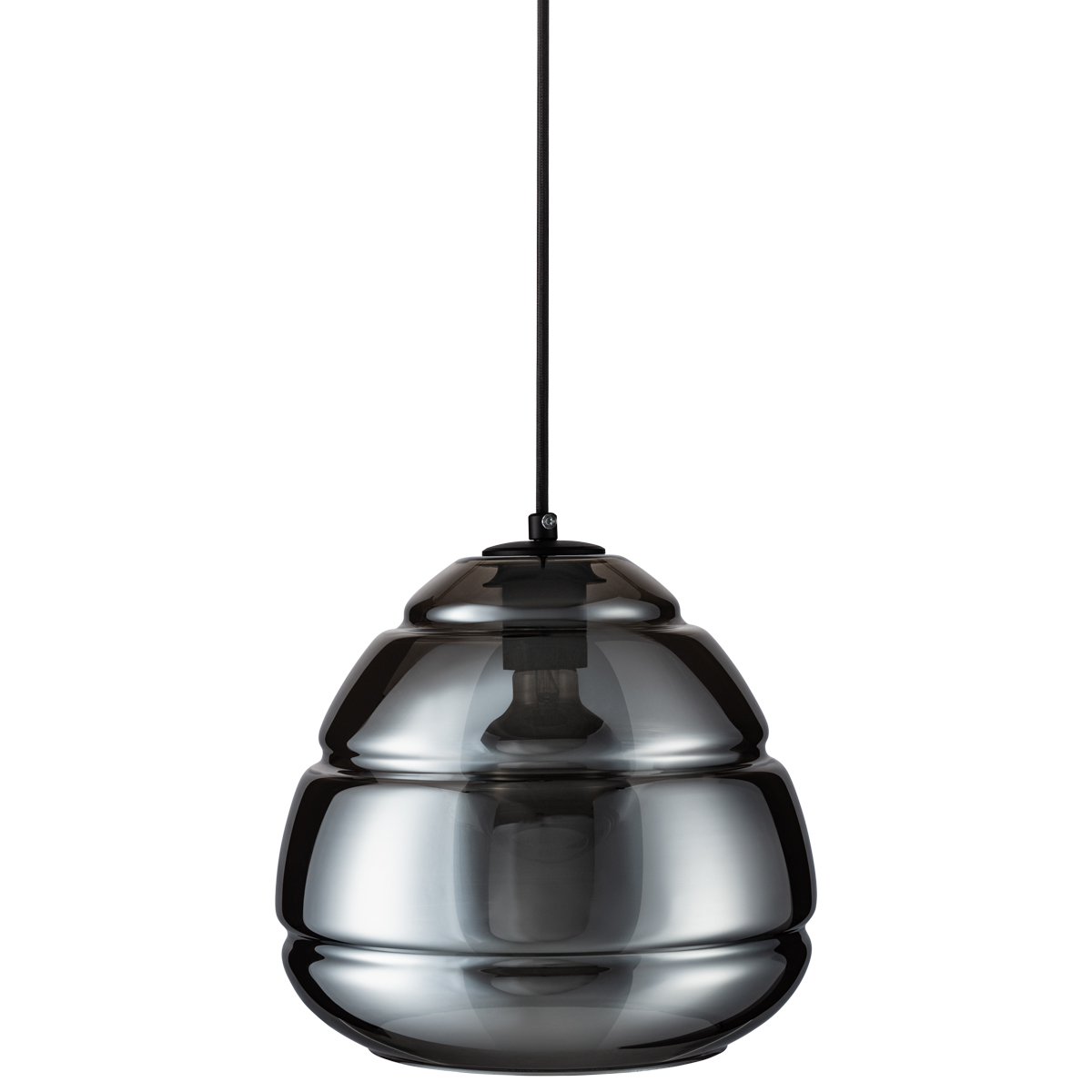 Hanglamp Belmond + pendel zwart