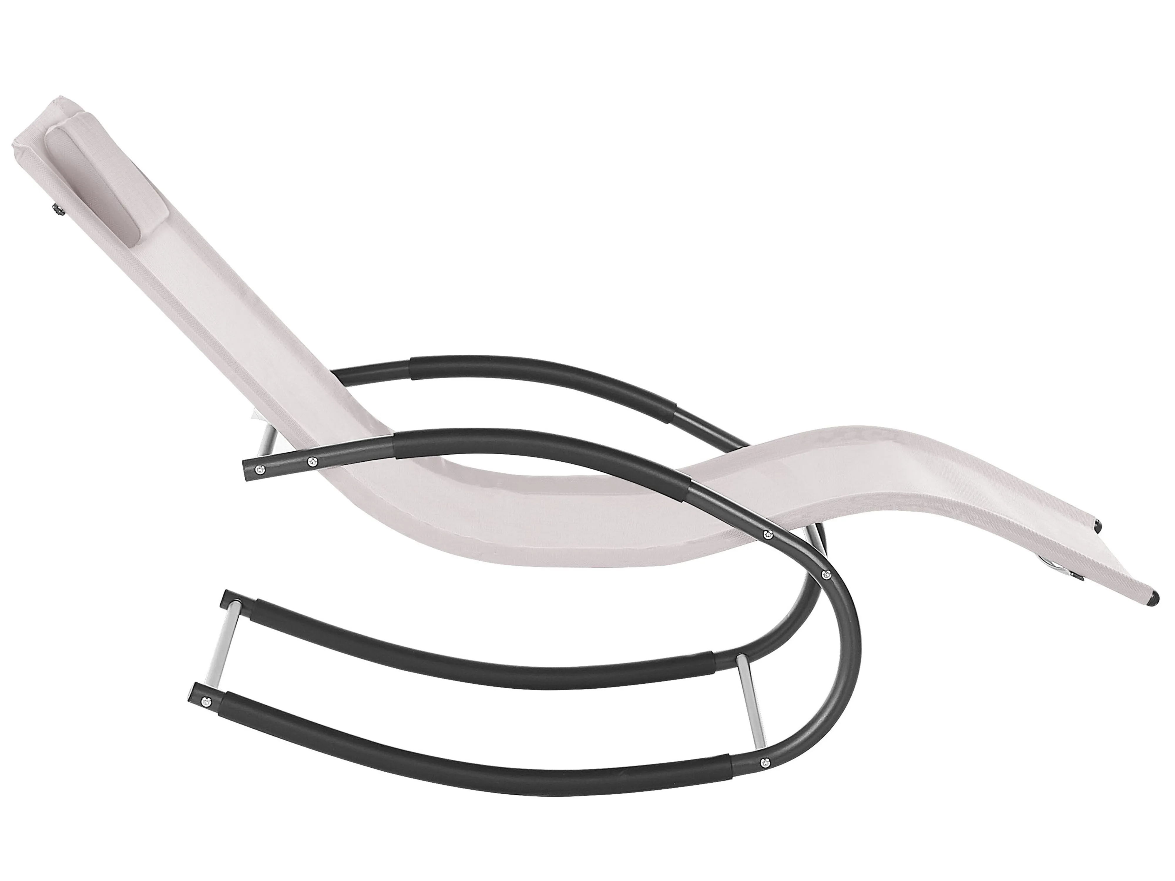 Schommel-ligstoel CARANO II Metaal Beige