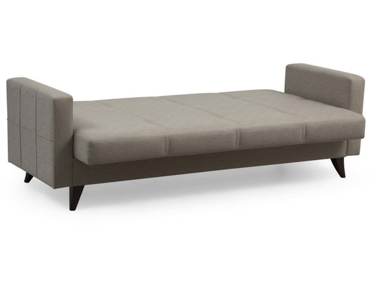 CONCEPT1 - Canapé lit Polya 3 places beige 205 x 75 x h86
