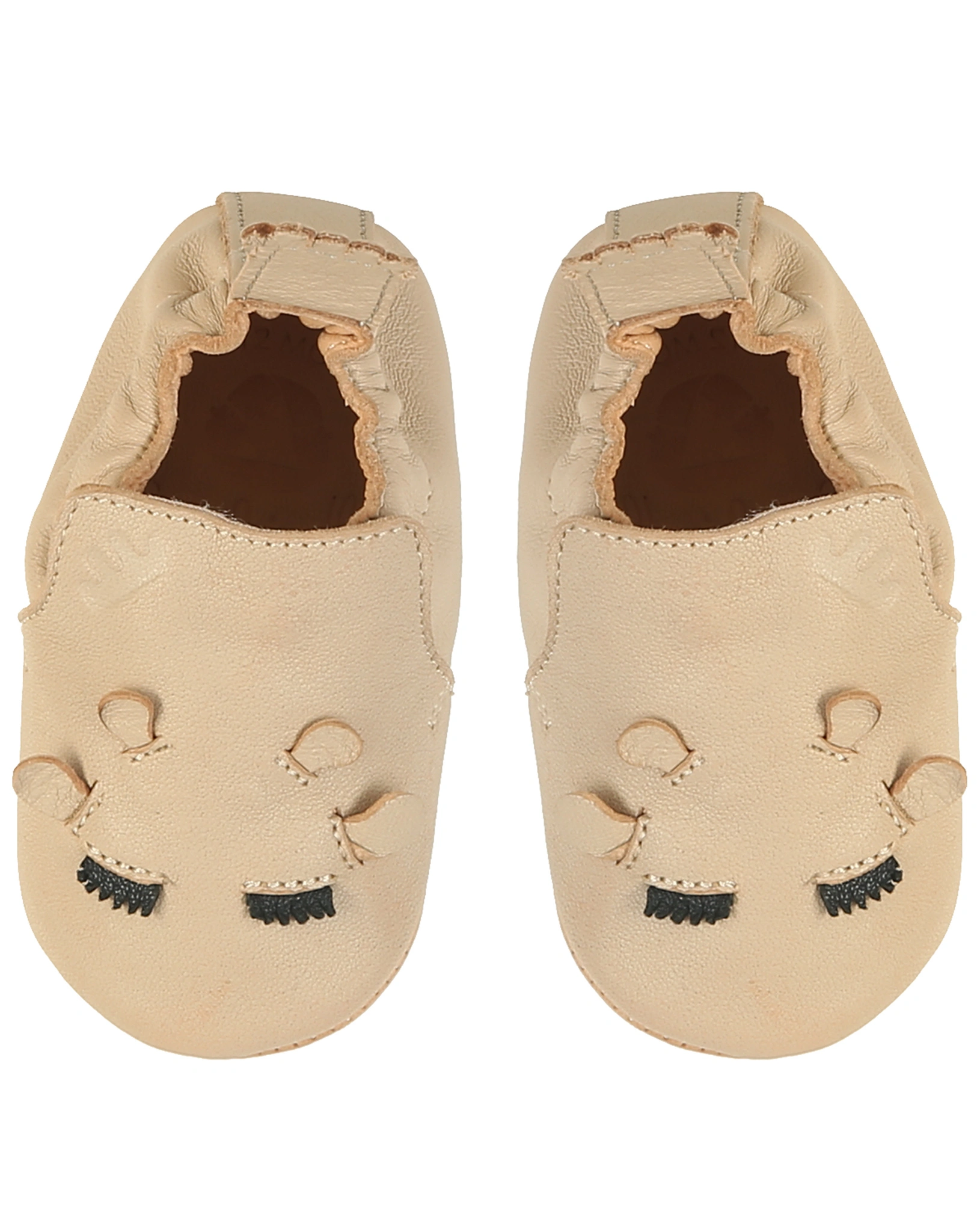 Krabbelschuhe BLUMOO GIRAFFE in sandshell
