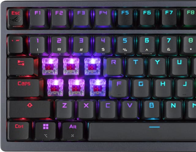 Asus ROG Azoth trådløst tastatur (Gunmetal)