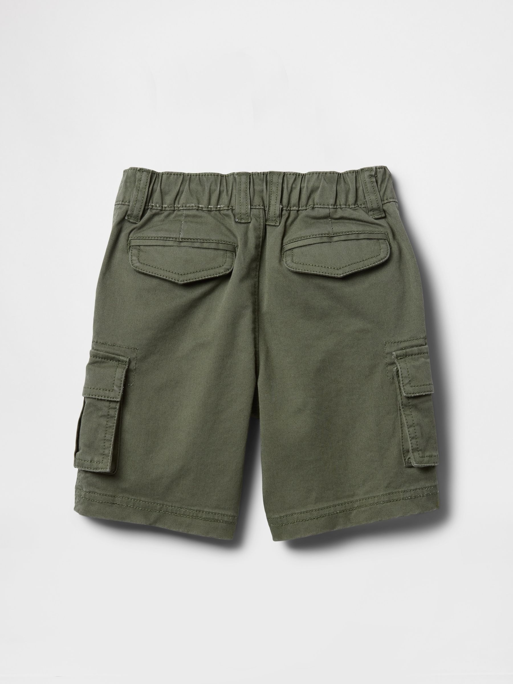 Groen - Gap cargoshorts met elastische taille (6 mnd - 5 jr)