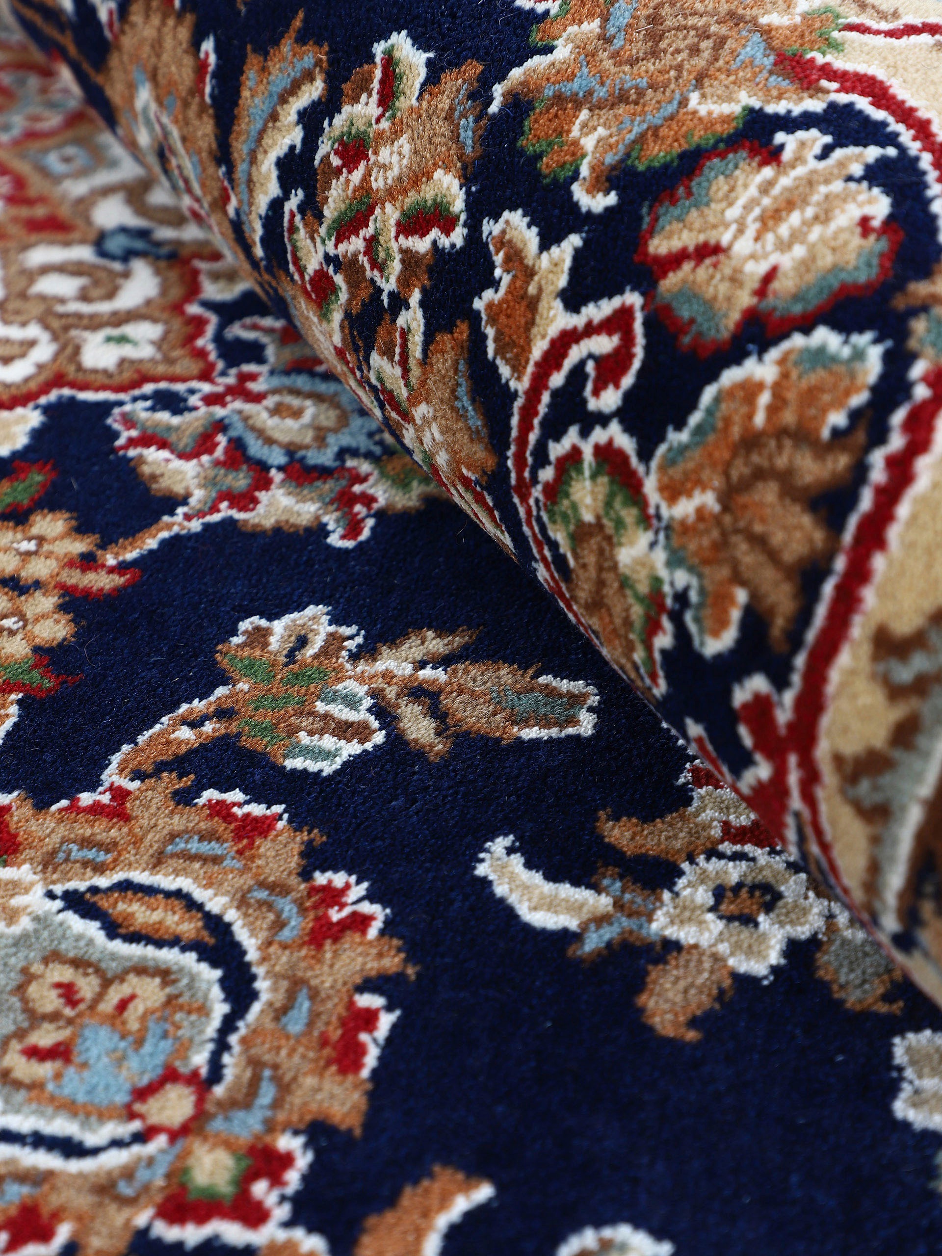 Woven Arts Orientteppich »Nain ,   auch als Läufer« rechteckig 15 mm Höhe handgeknüpft, Wohnzimmer, reine Wolle