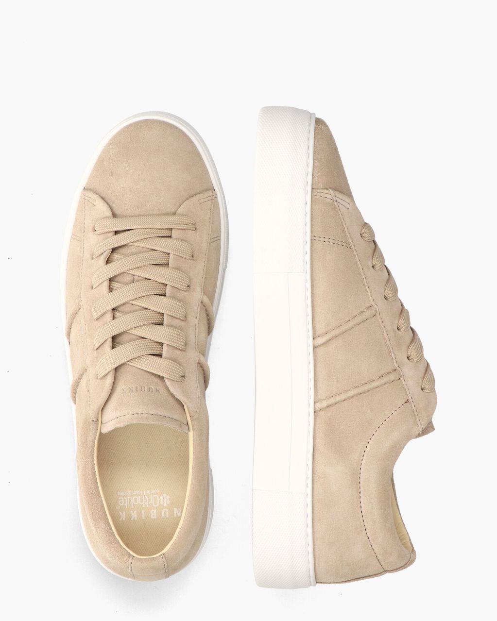 Nubikk Jagger Morris Beige Herensneakers