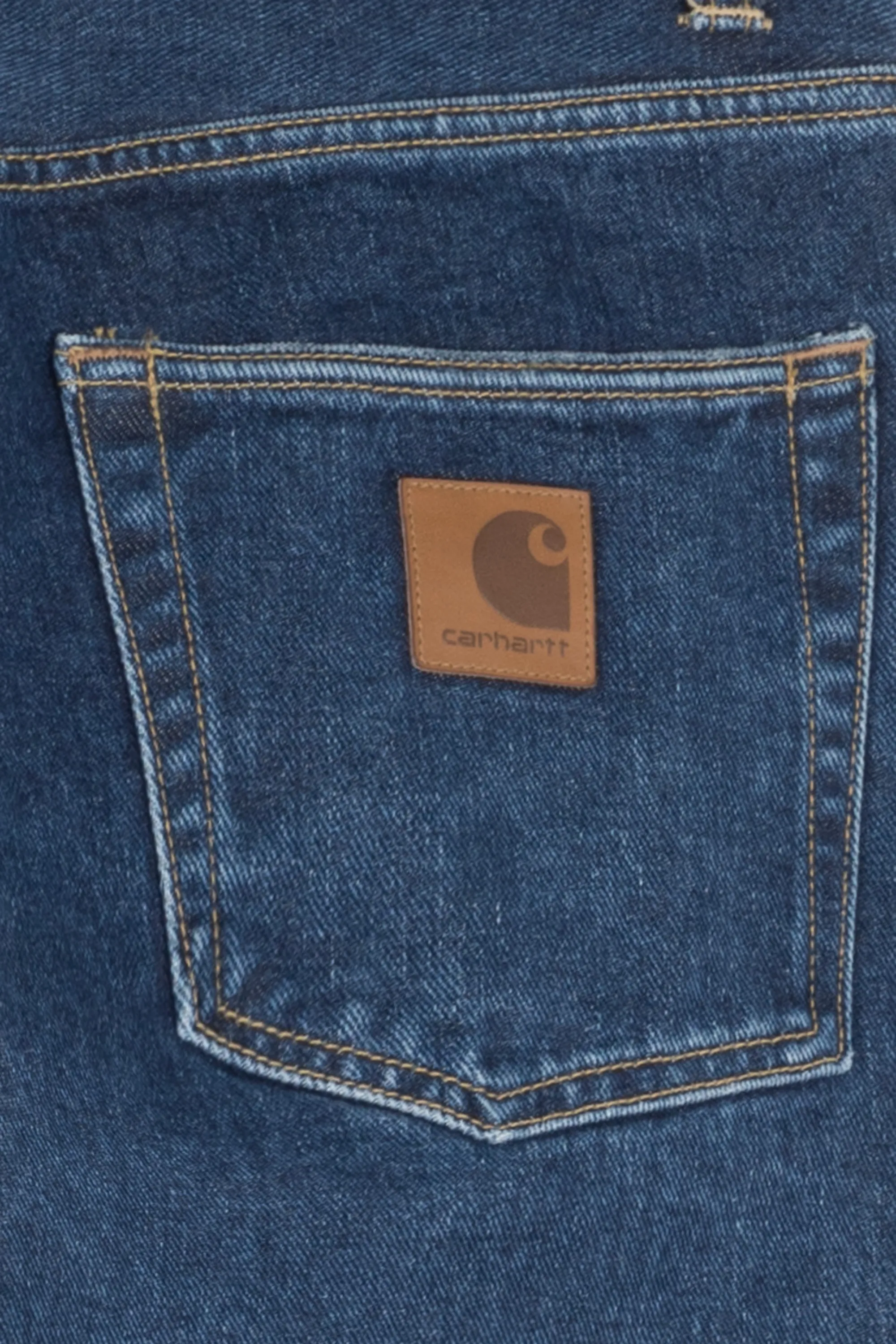 CARHARTT WIP Jean droit en coton bio  KLONDIKE Bleu
