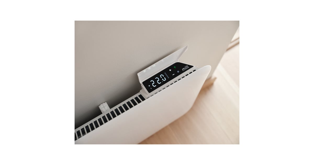MillSteel WiFi paneelverwarming PA1000WIFI4, 1000 Watt convector  (Wit, wifi 2,4 GHz (wifi 6), Bluetooth 5.2, Zigbee 3.0 + App)