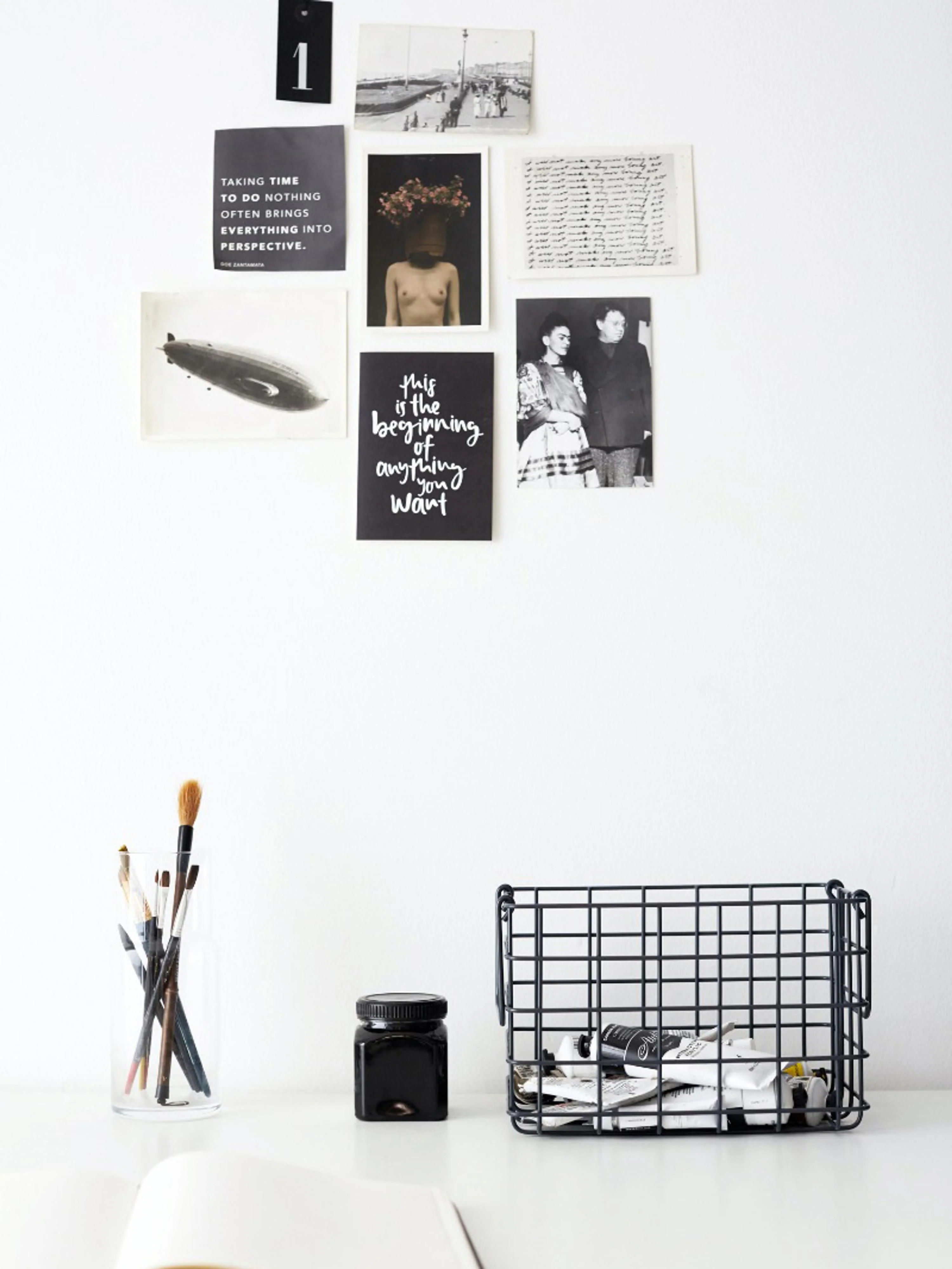 Metalen opbergmanden The Baskets, set van 3