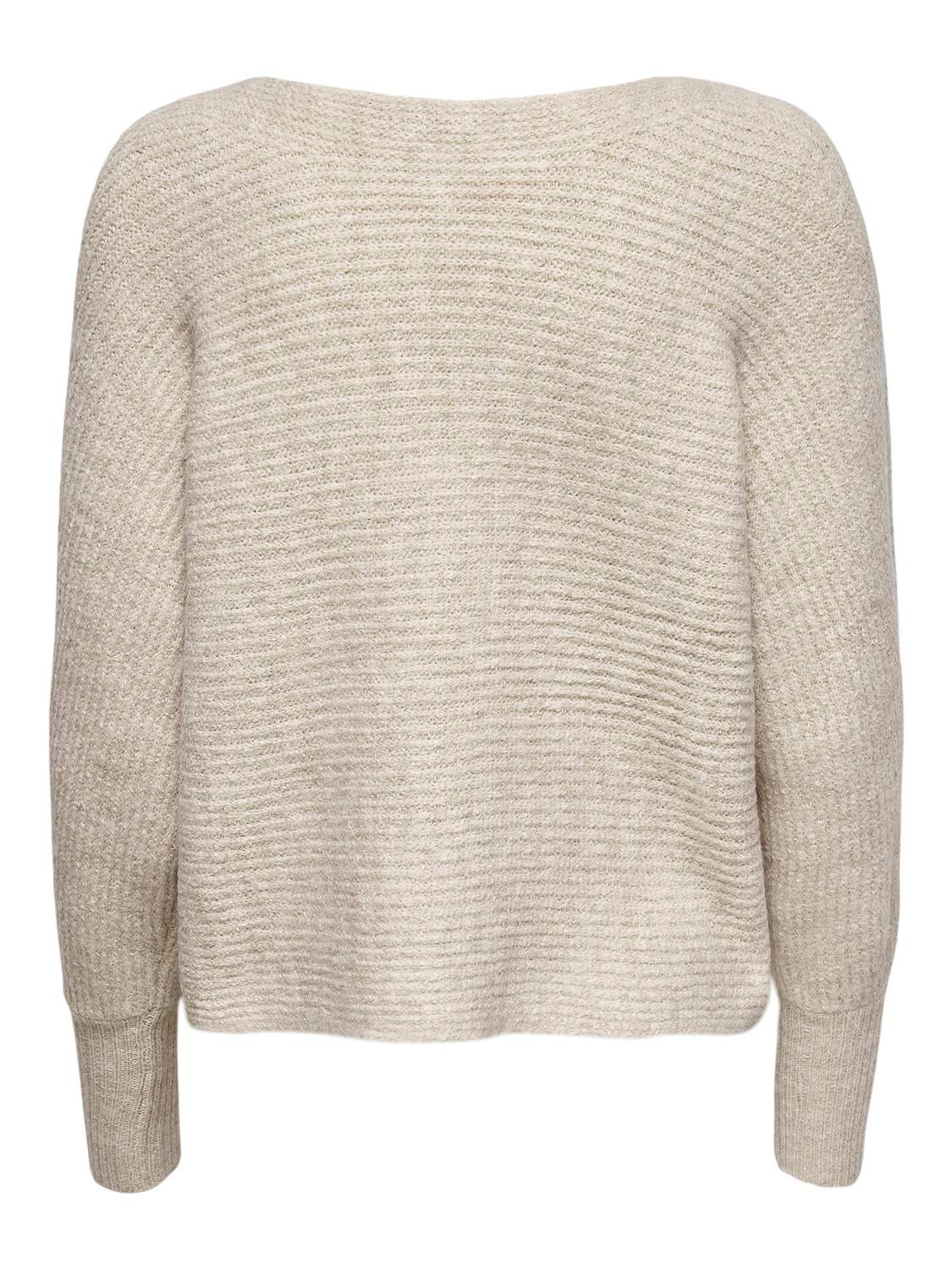 ONLDANIELLA Strickpullover Ecru