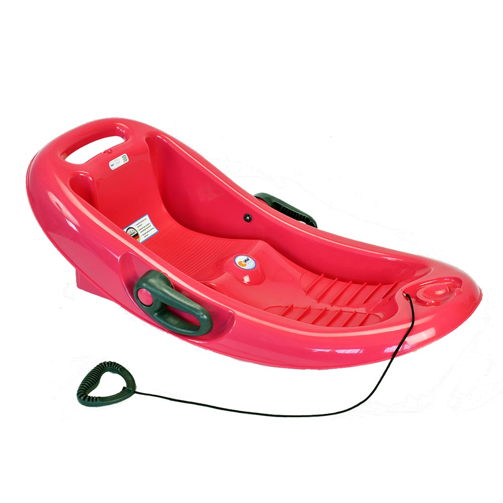 KHW Snow Flipper Deluxe Schlitten pink