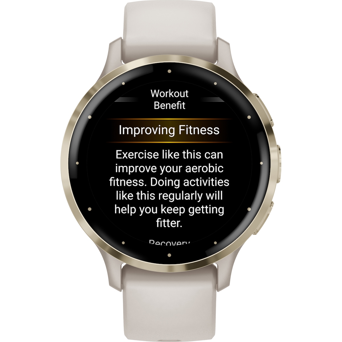 Garmin Venu 3S smartklokke (ivory)