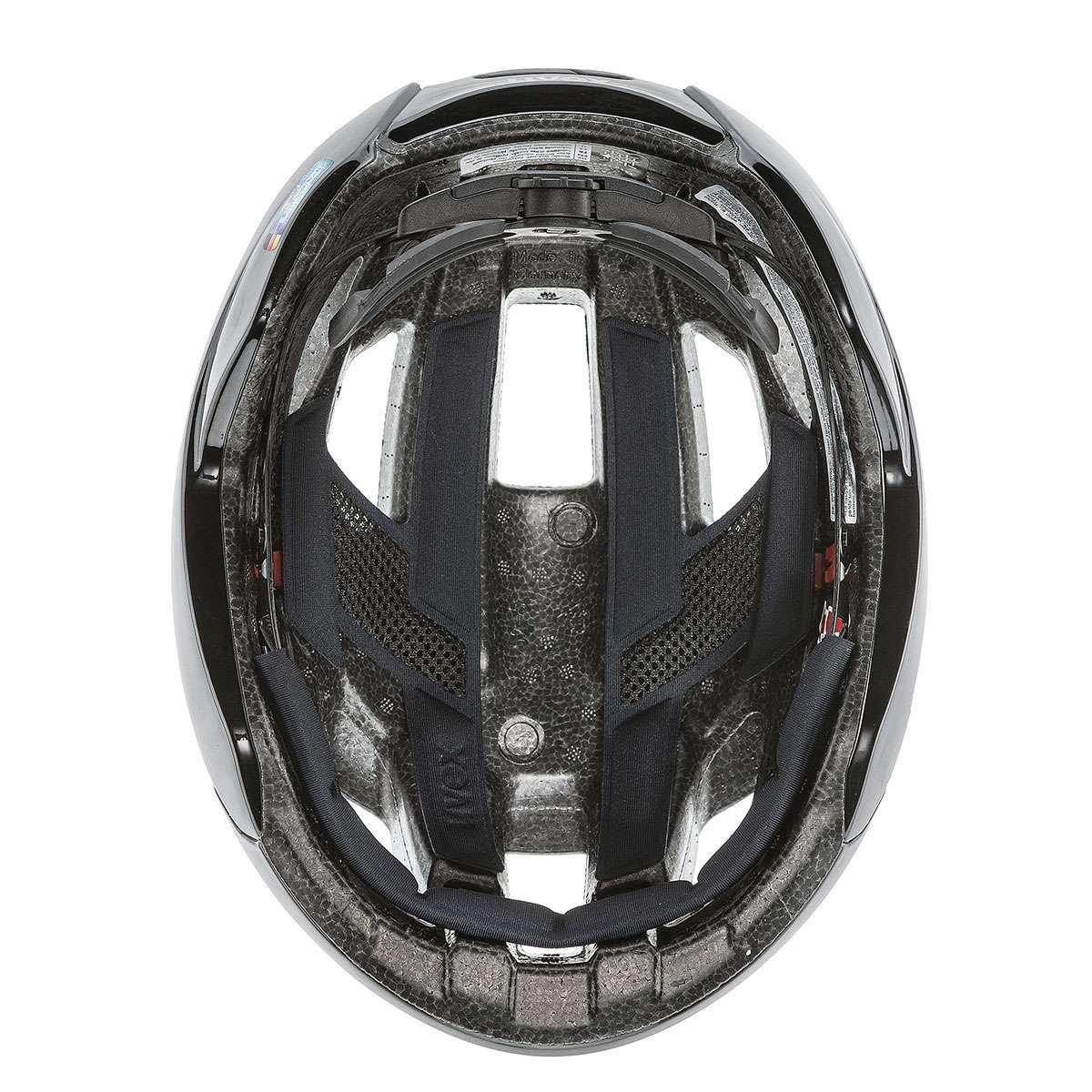 Uvex Rise Race Fietshelm Zwart/Zwart