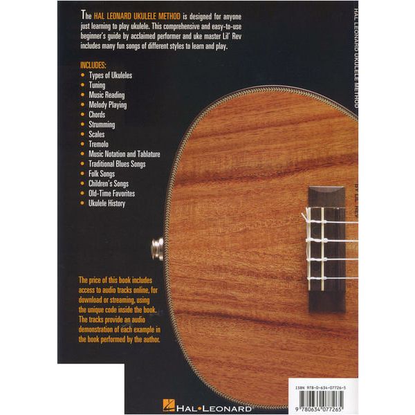 Hal Leonard Ukulele Method Book 1