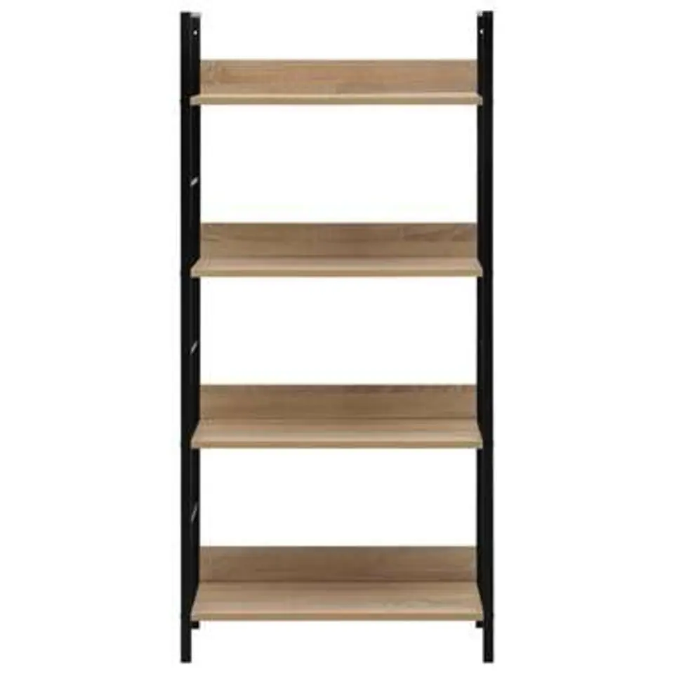 vidaXL - Schappenkast - Bruin - Bewerkt hout