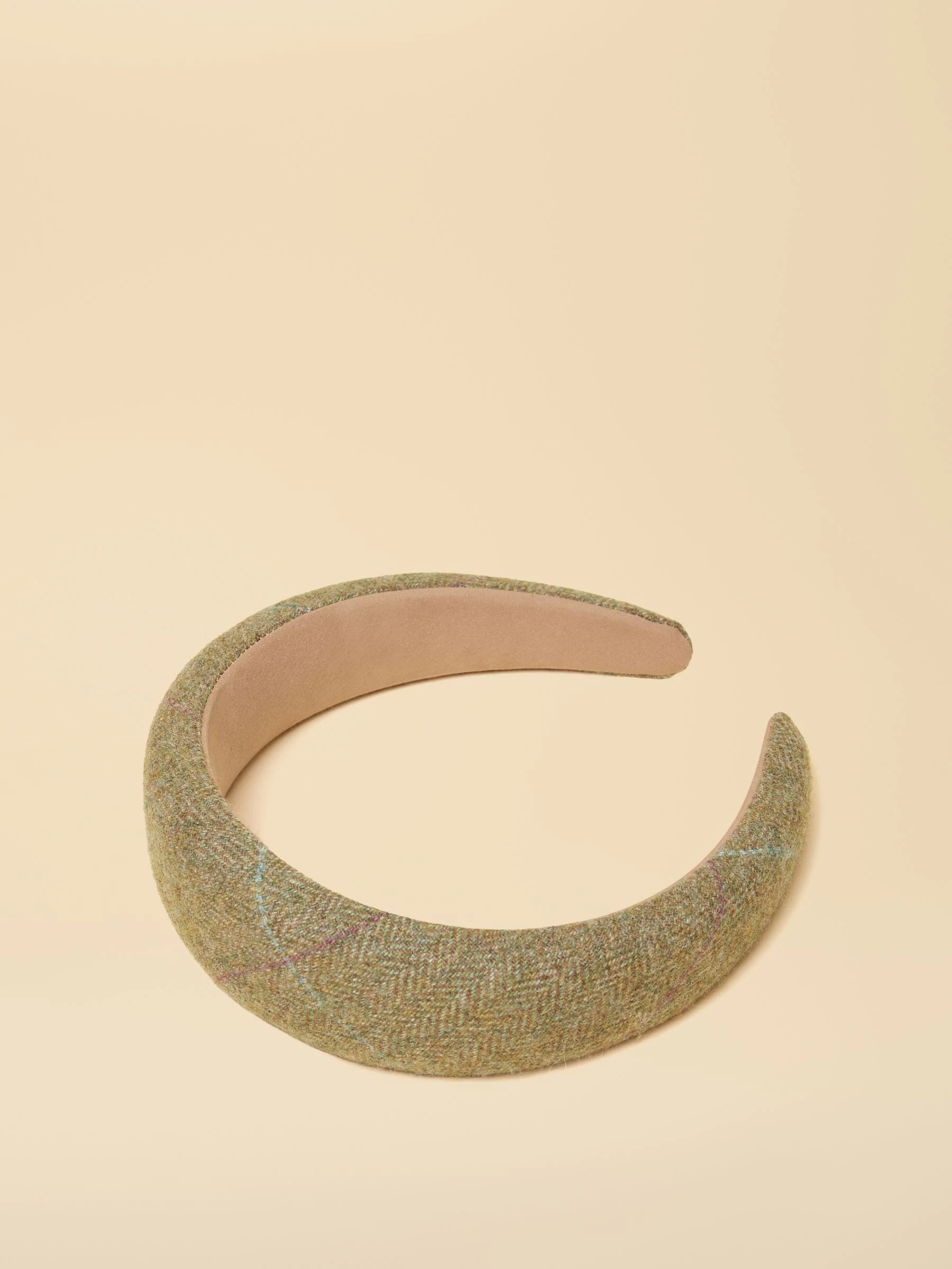Groen - Joules Tessie Tweed Headband