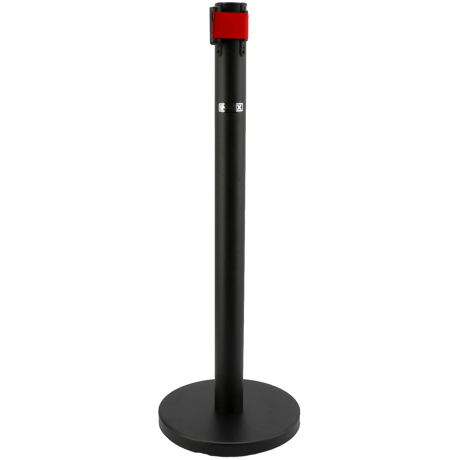Innox Linemate Black afzetpaal 3m, rood lint (per stuk)