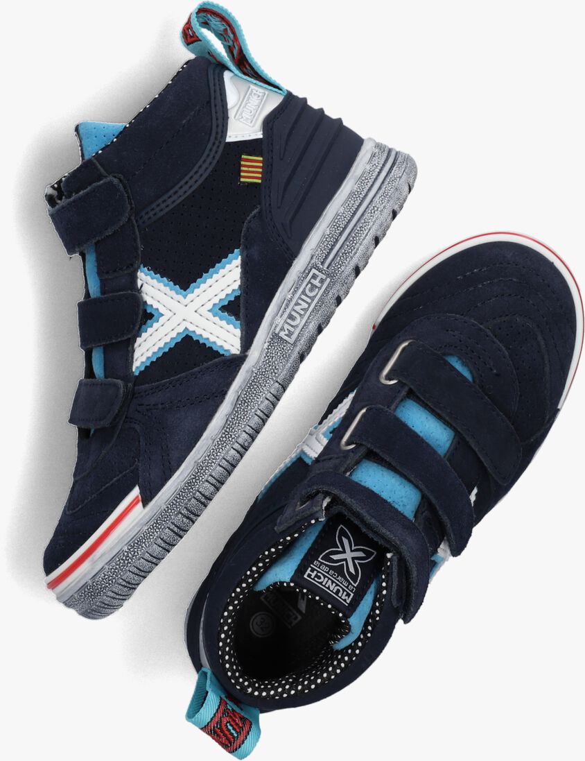 MUNICH blauwe munich hoge sneaker g3 kid boot