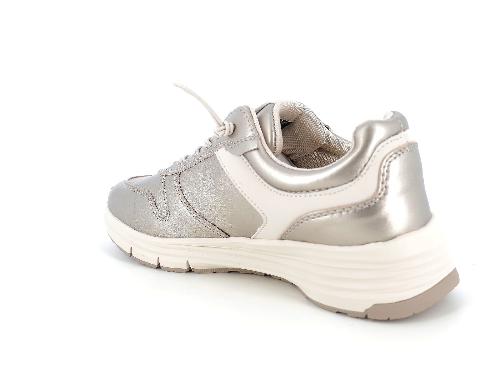 Tamaris-23730 Cuir Platine