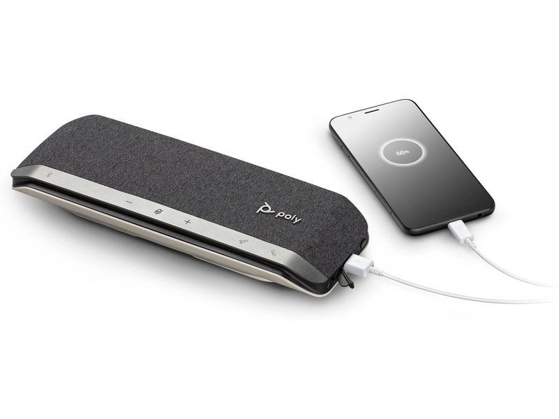 HP Speakerphone Poly SYNC 40 MS Persönlicher, Intelligenter Konferenzlautsprecher mit USB/Bluetooth