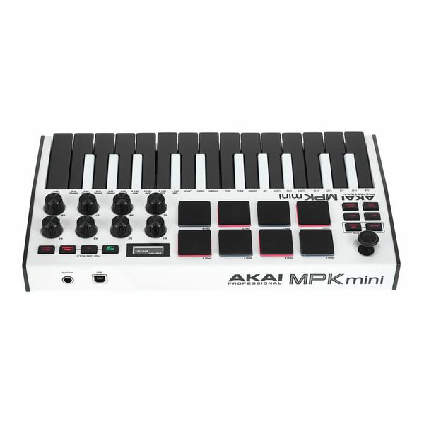 AKAI Professional MPK Mini MK3 White - AIEP3 Bdl