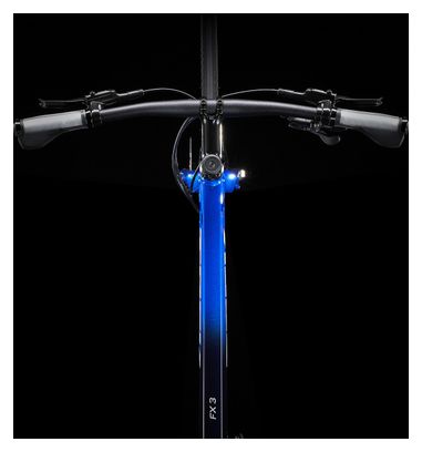 Vélo Fitness Trek FX 3 Disc Shimano Deore 10V 700 mm Bleu Fade