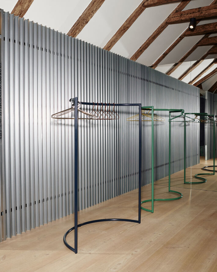 Hay Colour Rack-C-Shape-Steel blue