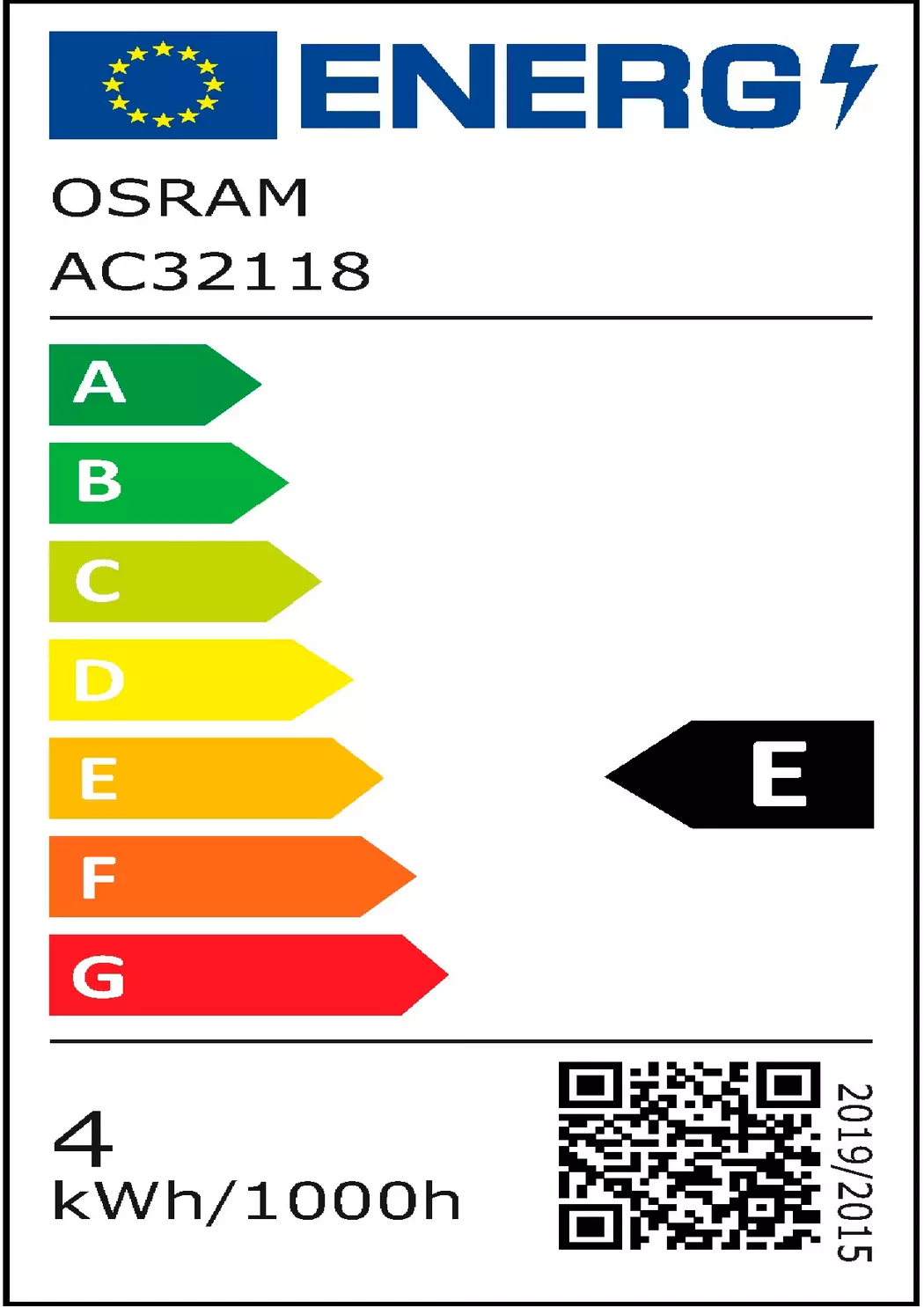 LED Stiftsockellampe G9/ 4,4 Watt/ Energie E