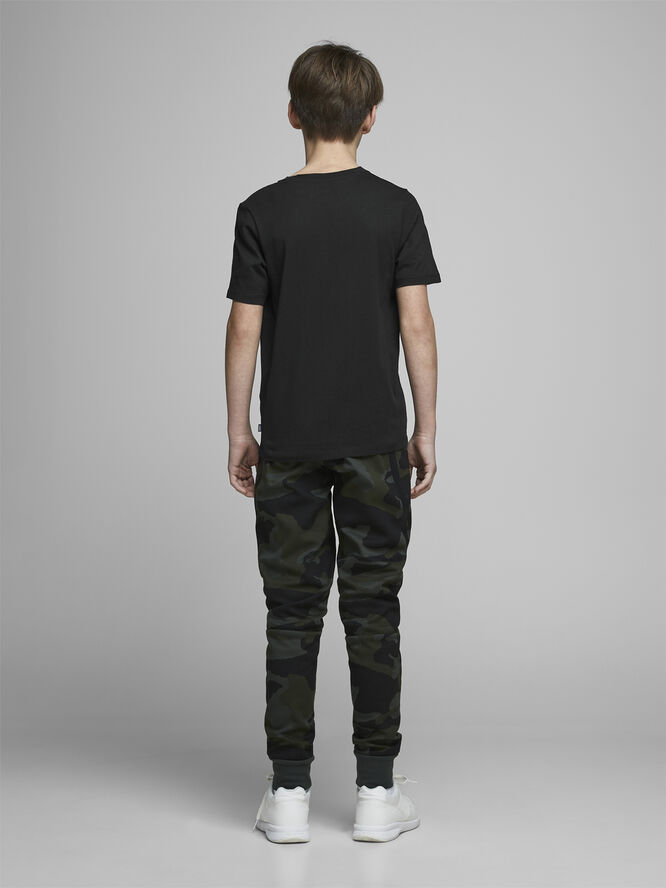 Jack & Jones JJEORGANIC BASIC TEE SS O-NECK NOOS Sort