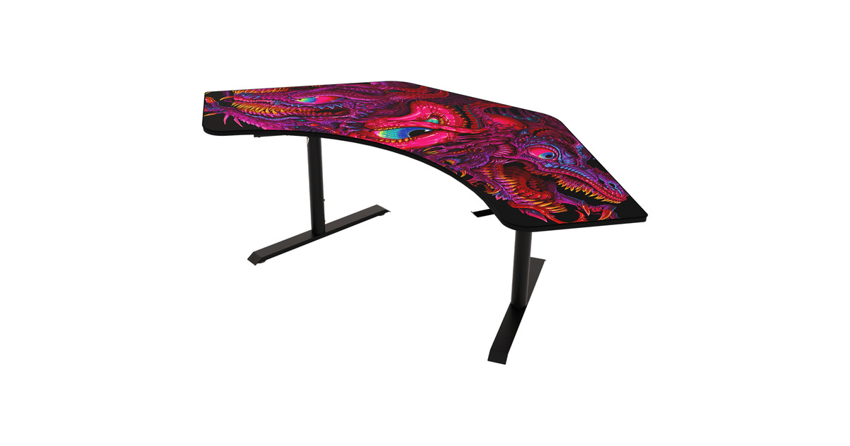 ArozziArena Angelo - Crawling Chaos gaming desk  (Roze)