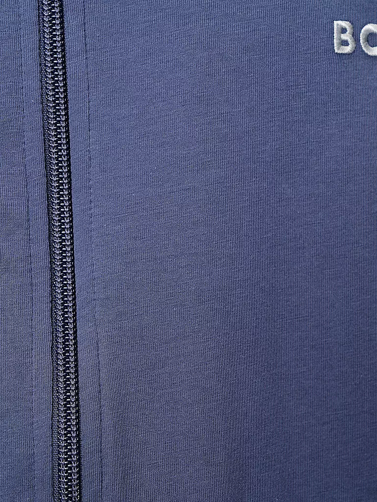 BOSS Loungewear Jacke  blau