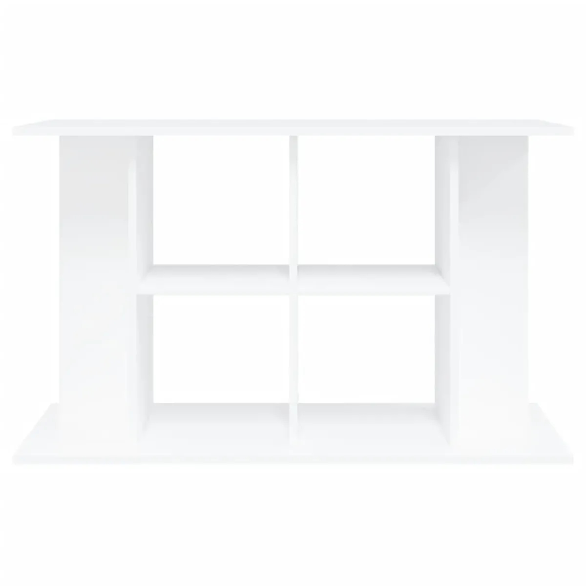 VIDAXL Support pour aquarium - Blanc