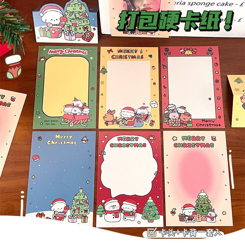 Tuhat - Kerstkaart voor cadeauverpakking (verschillende ontwerpen)