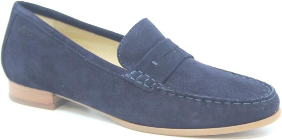 SIOUX Loafers Rosikena-700 Maat: 37 5 Materiaal: Suède Kleur: Blauw